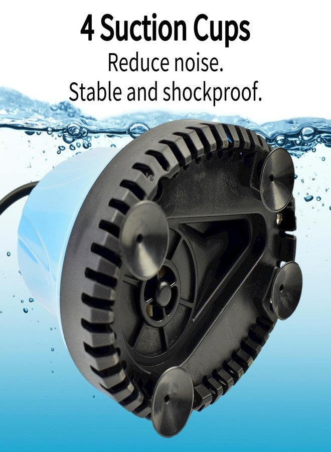 CONQUERALL CHA-808 55W 2800L/H 110V AC Bottom Suction Pump 2.6m Head Submersible Pump for Ponds, Hydroponics System, Fish Tanks - Image 5